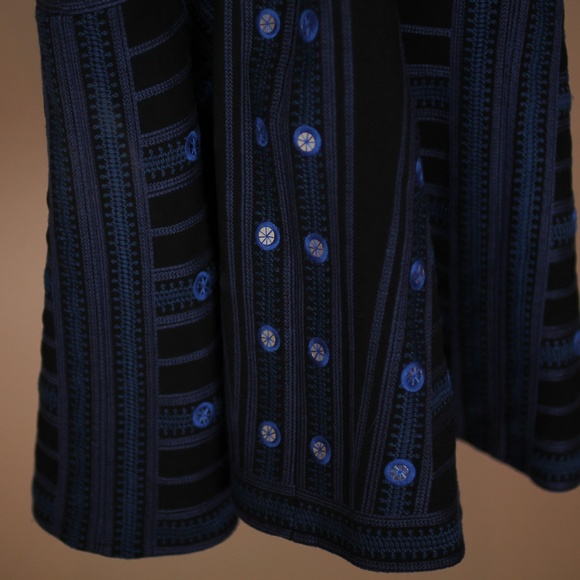 BCBG Embroidered Cocktail Dress - Picture 6 of 8